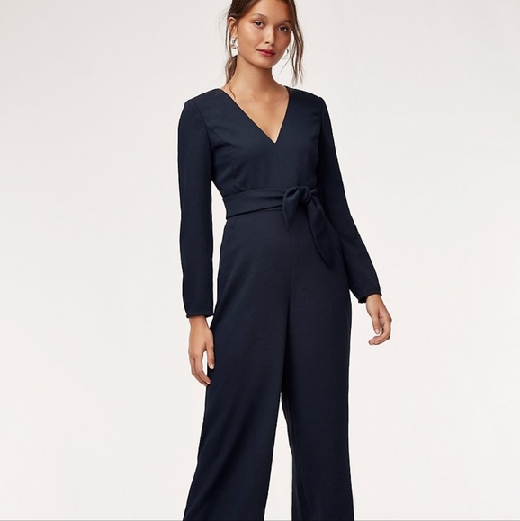 WILFRED ECOULEMENT JUMPSUIT NEW WITH TAGS SIZE 10 - Picture 2 of 8